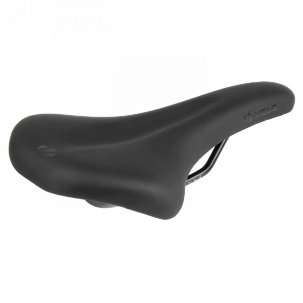 Saddle velo, speedflex basic, 277 x 157 mm, black, black steel frame with scale, mv - 1