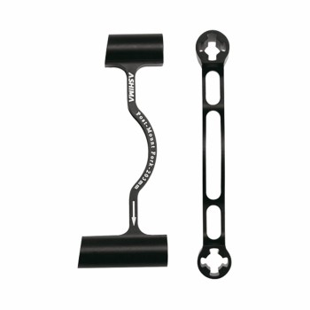 Adaptador pinza de freno au32 delantero: 203mm / trasero: 203mm negro - 1