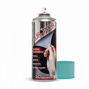 Removable paint can of turquoise wrapper 400 ml - 1