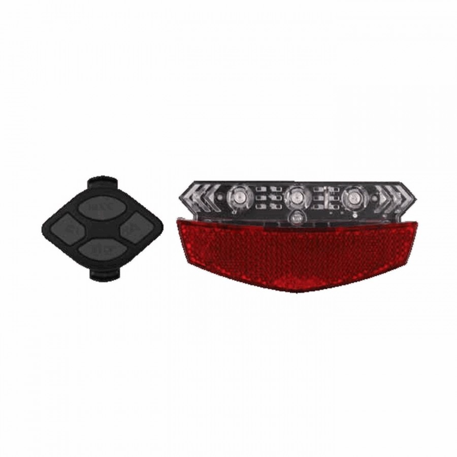 Roadster battery rear light with 5 function remote control - 1