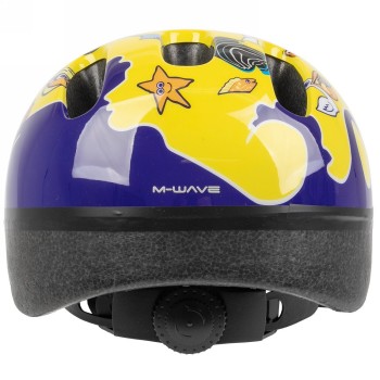 Casco infantil kid-s, diseño: amarillo tierra de mar, talla s 52 - 57 cm, caja - 4