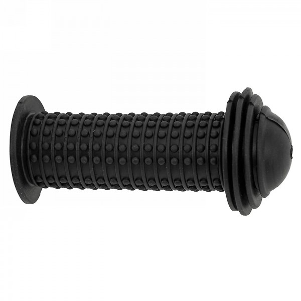 Pair of children's grips, black, 96 mm, internal diameter 22.2 mm, with impact protection, complies with limits for pak, mv - 1