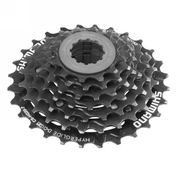 Cassette sprocket cs-hg200-7, 7-speed, 12-14-16-18-21-24-28, oem - 1