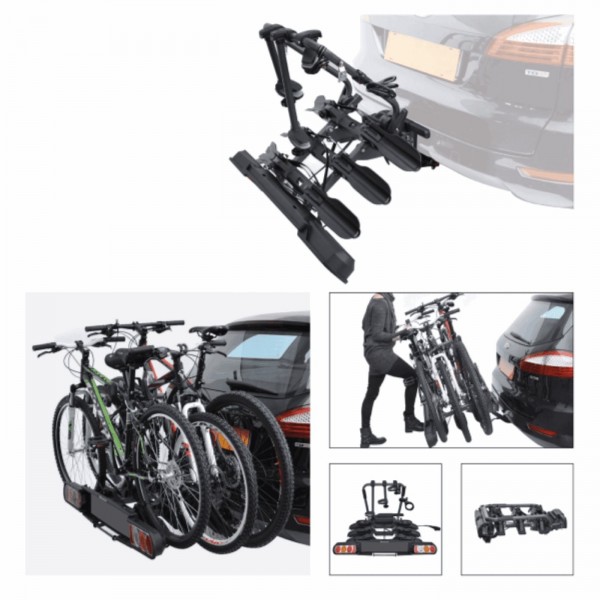 Anhängerkupplungs-Fahrradträger für 4 Pure Instinct-Fahrräder - 1