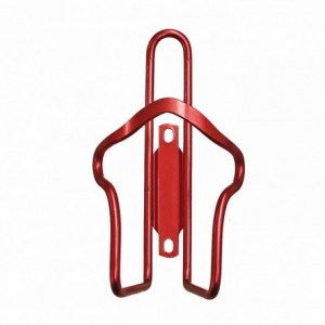 Bottle cage in anodized aluminum diameter: 6mm red - 1