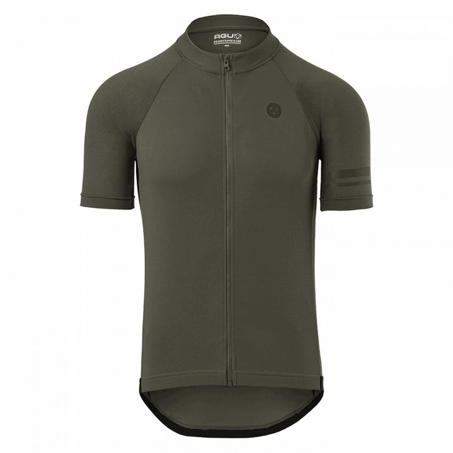 Core essential herren-trikot in armeegrün – kurze ärmel, größe m - 1