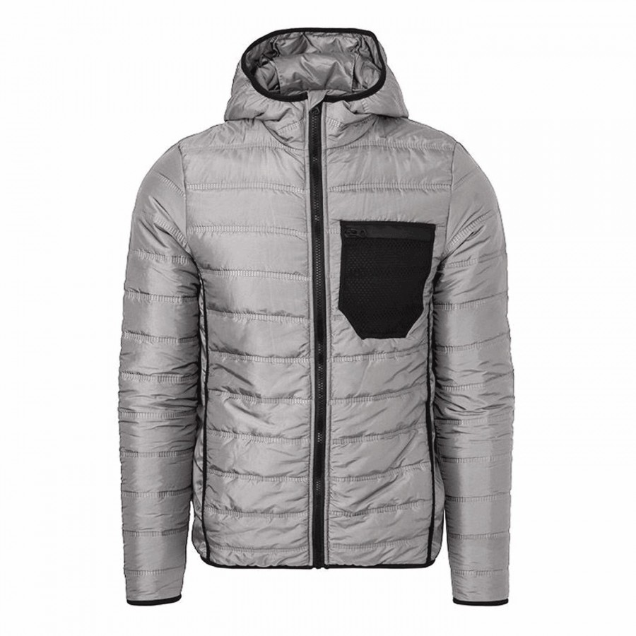 Fuse jacket venture unisex gray with hood size xl - 1