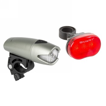 Smart lampenset, led-batterielampe "polaris" (220912) + led-blinklicht rot (221500), ohne dts. prüfnummer, smart verpackung - 1