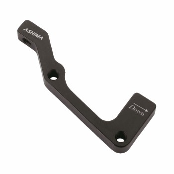 Brake caliper adapter au03 front: 180mm black - 1