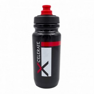 X-celerate bottle 550ml x weight: 66gr black/red - 1