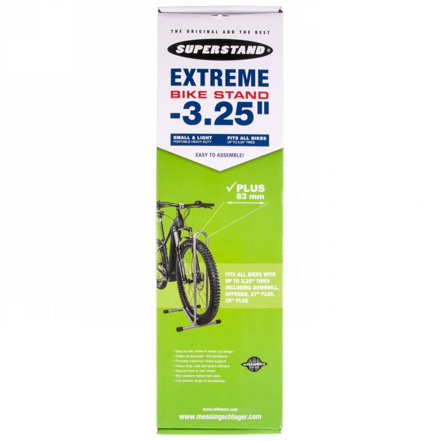 Portabici espositivo willworx 'extreme', per pneumatici fino a 3,25' di larghezza, ec - 4 - Portabici - 0887539026677