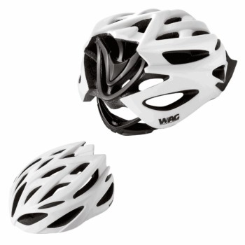 Casque adulte neutron coque in-mold taille l blanc / noir - 1