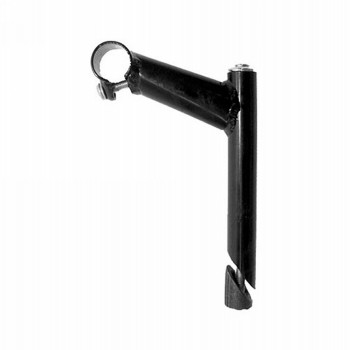 Handlebar stem, steel, 1', 22.2/25.4, 160/60 mm, black, mv - 1