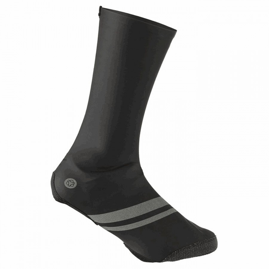 Raceday cubrezapatos de verano en poliuretano negro - sin cremallera talla m - 1
