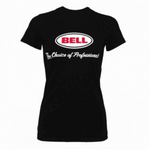 Elección femenina de camiseta profesional negra talla S - 1