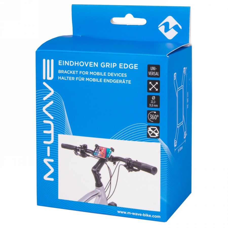 Supporto universale m-wave 'eindhoven grip edge', ad esempio per smartphone, navi - 5 - Supporti e adattatori - 0887539026547