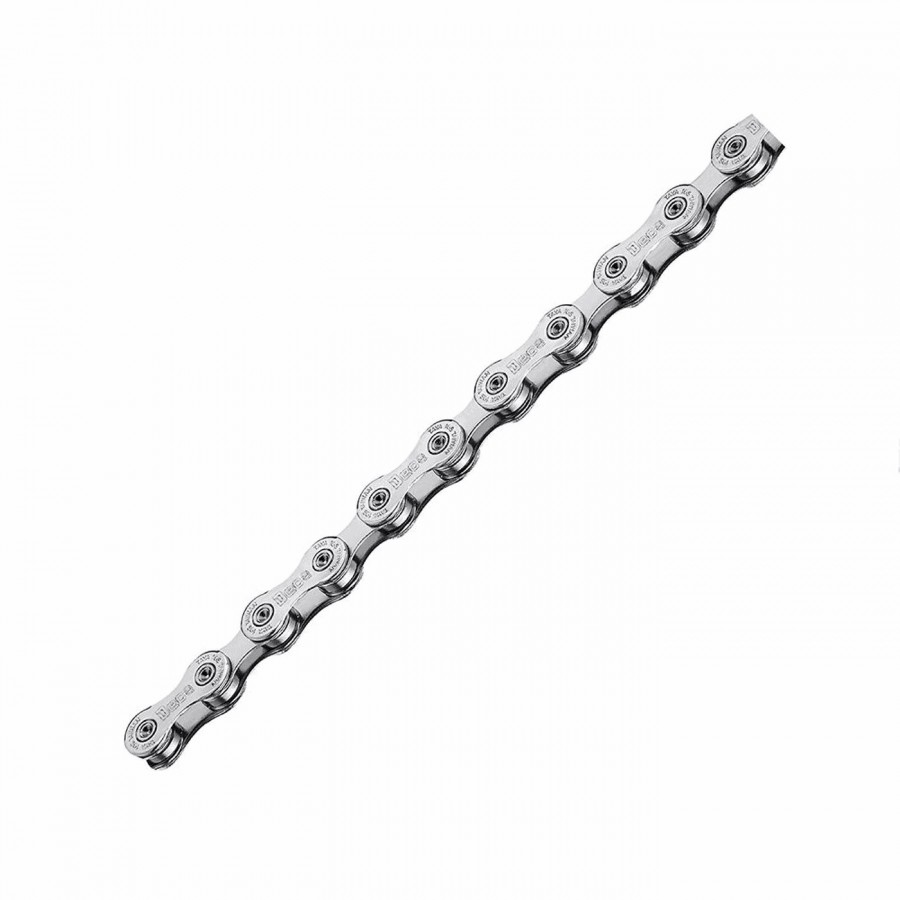 12v x 136 links chain for e-bike silver with sigma+ connector - 1