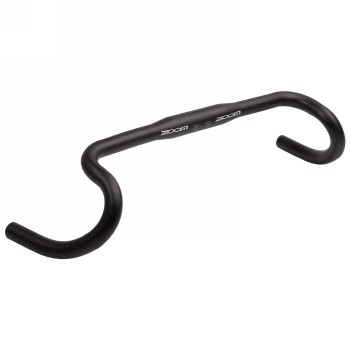 Gravelbike handlebar zoom, aluminium, matt black, 400 mm, clamping 31.8 mm, reach 83 mm, drop 107 mm, sweep 25°, on card - 1