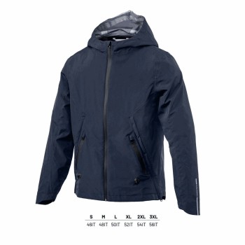 Veste magic day 2g bleu foncé taille l - 1