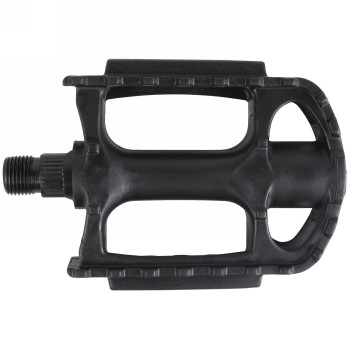 Mtb-pedal steady k3, corpo in plastica, cuscinetto a sfera, con riflettore, senza numero di prova tedesco, nero, superficie di c