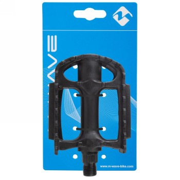 Mtb-pedal steady k3, corpo in plastica, cuscinetto a sfera, con riflettore, senza numero di prova tedesco, nero, superficie di c