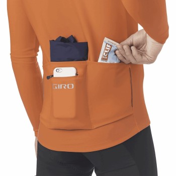 Chrono-Thermo-LS-Trikot in Orange, Größe S - 4