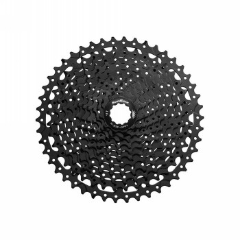 Cassetta mtb 11v x 11/40 denti in alluminio nero - corpetto shimano - 1 - Cassette - 4710944250602