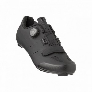Road r610 chaussures unisexe noir - semelle nylon et fermeture atop taille 40 - 1