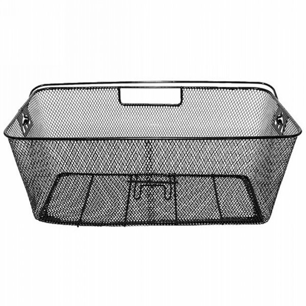 Briefcase and school bag basket, with reinforcement struts, 50x26x20 cm (wxlxh), black - 1