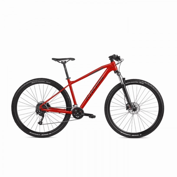 Mtb level 1.0 man 29" rouge/noir 9v taille l - 1