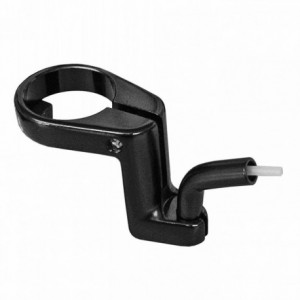 Cantilever cyclocross brake cable guide 28,6mm in black aluminum - 1