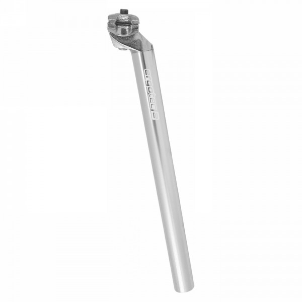 Seatpost mtb alloy 30.6 350mm silver ergotec - 1