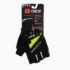 Bump gel gloves black/lime short size s - 3