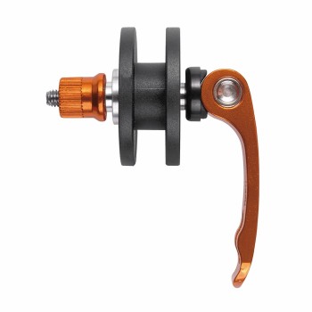 Orange short axis chain adjuster 9/10mm with quick-release - 1