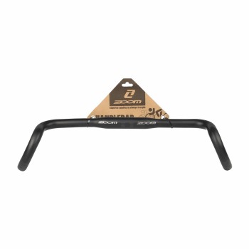 Gravel aluminum handlebar 31.8 l.400 mm black - 2