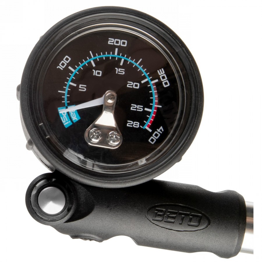 Beto shock-pump, alu, mit manometer, auf karte - 4