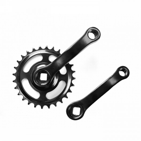 Crankset 28dx102mm steel square pin - 1