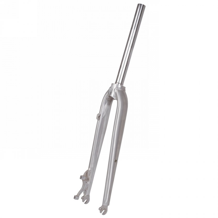 Alu e-bike fork, 28', 1-1/8' cr-mo steerer, disc-only (pm), raw, mv - 3