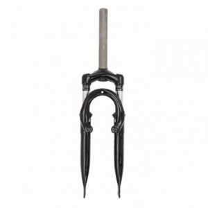 Spring suspension fork m-25 mtb junior 24 disc+vbrake black - 1