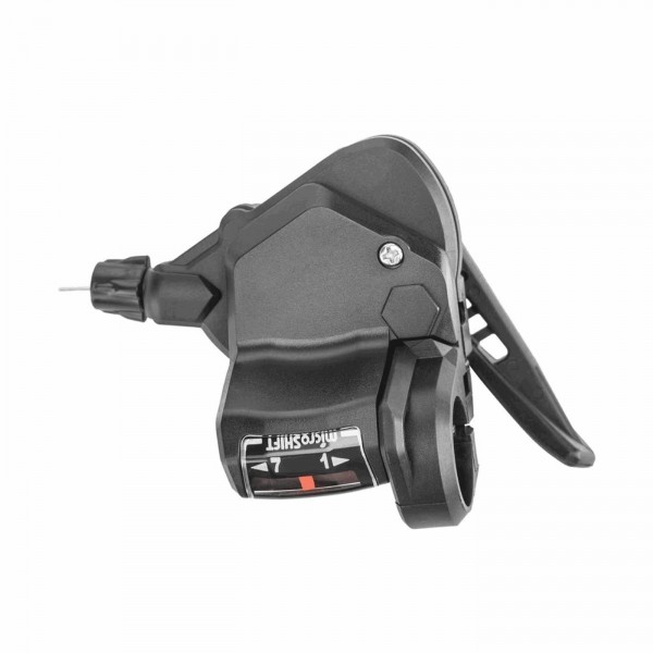 Comando cambio destro mtb 7v indicizzato nero (coppia) - 1 - Comandi - 8005586211682