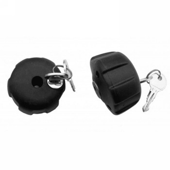 Anti-theft knob kit 2 pieces for car cycle holder - 1