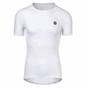 Maglia intima everyday base unisex bianco - maniche corte taglia s-m - 1 - Maglie - 8717565571549