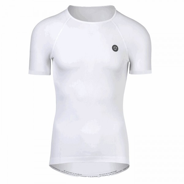 Maglia intima everyday base unisex bianco - maniche corte taglia s-m - 1 - Maglie - 8717565571549