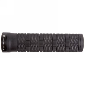 Par de puños de tornillo para mtb cloud slick fix 6, 130 mm, negro, montaje de tornillo y tornillos negros, en pareja en la cabe