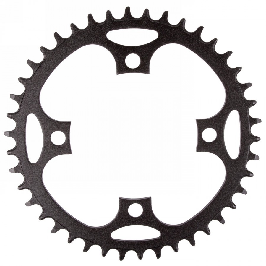 E-bike chainring - narrow wide, alu, bolt circle 104mm, 42 teeth, for 1/2' x 3/32' and 11/128', black, mv - 1