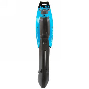 garde-boue avant, m-wave 'mud max f ii', 26'-29', largeur 95 mm, en plastique, noir, avec support clip-on pour fixation dans le 