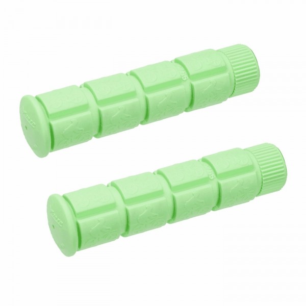 Acid green 120mm ngrip grips - 1