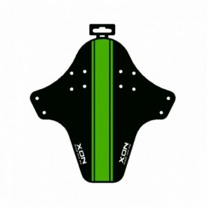 Vorderradgabel-kotflügel schwarz/grün - 1
