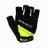 B-race bump gel negro/lima guantes meas. 2 tamaño m - 1