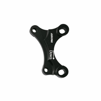 Brake caliper adapter au11 front: 180mm / rear: 160mm black - 1